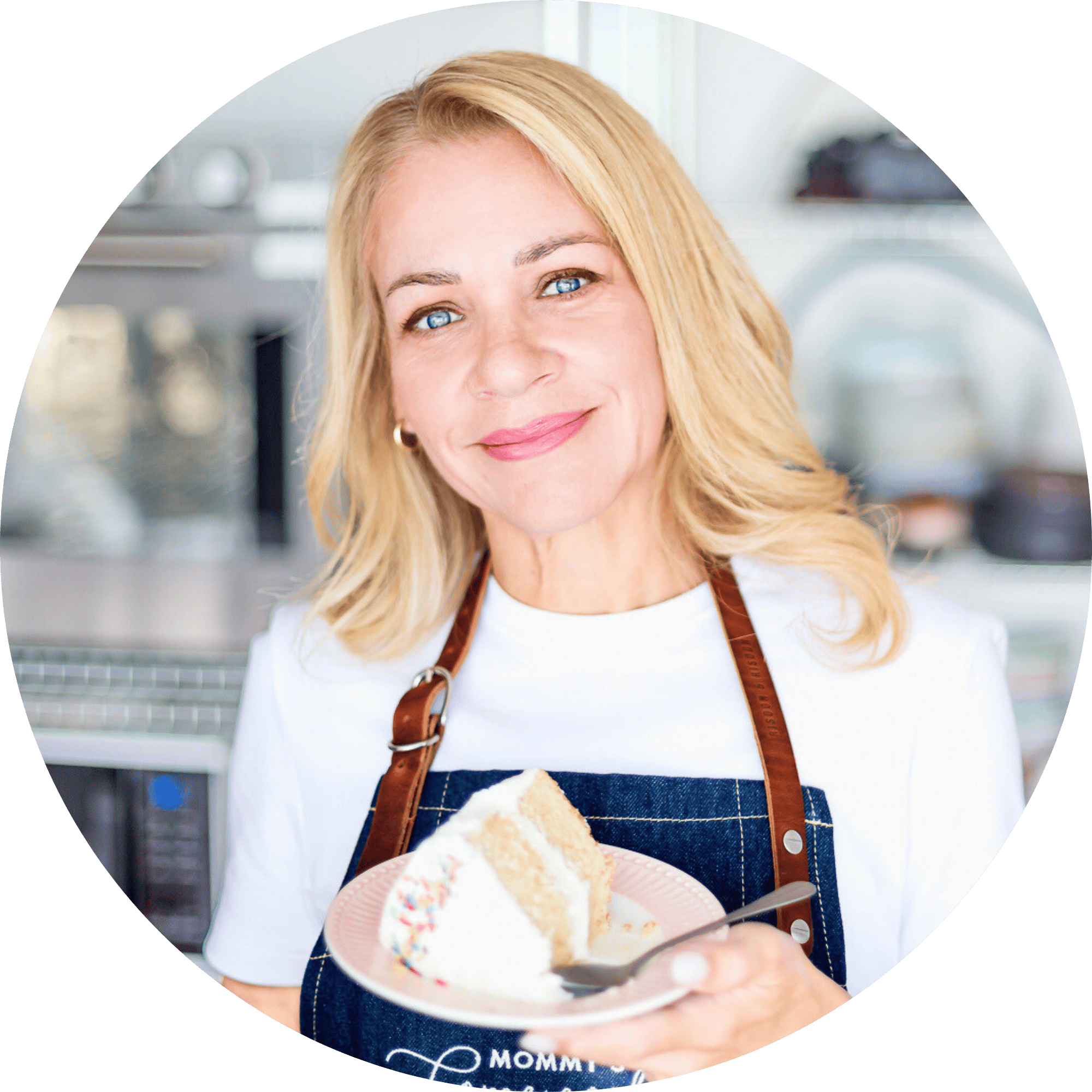 Oriana Romero, creator of Mommy's Home Cooking and egg-free baking queen.